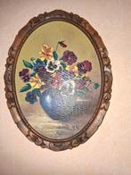 peinture ovale M.H., Enlèvement