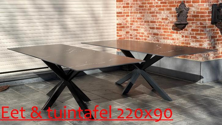 FABRIEKSUITVERKOOP Keramische tafels, Huis en Inrichting, Tafels | Salontafels, Nieuw, 75 cm of meer, 100 tot 150 cm, 150 tot 200 cm