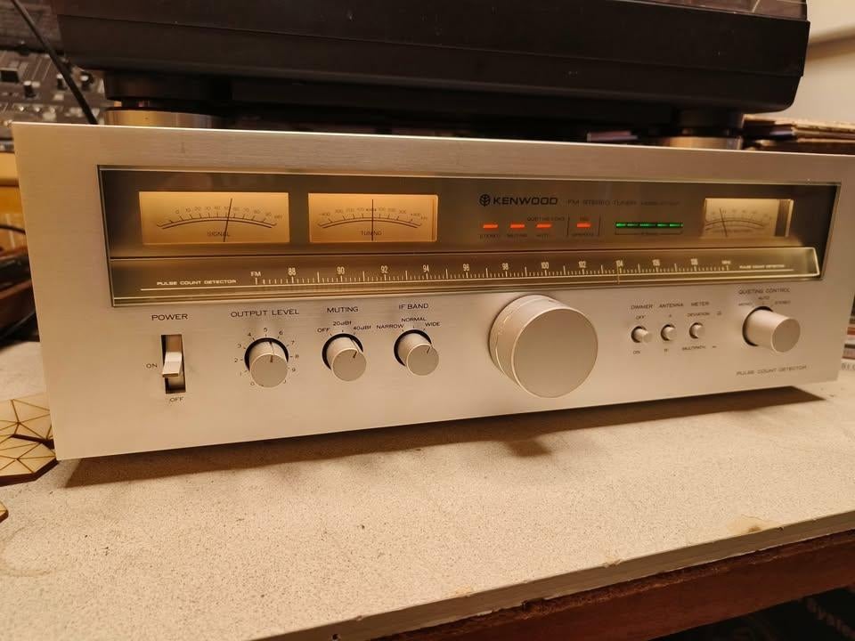 Kenwood - KT-917 Tuner vintage, Enlèvement ou Envoi, Utilisé, Analogique