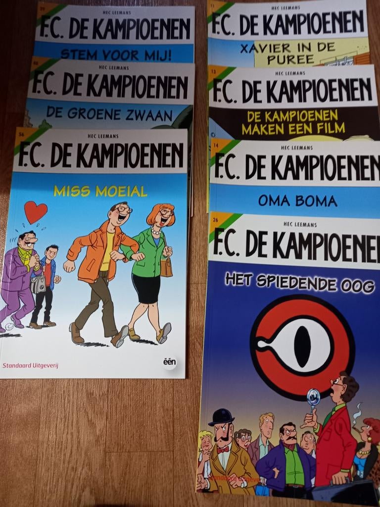 Strip verhalen FC de kampioenen 3euro stuk, Enlèvement