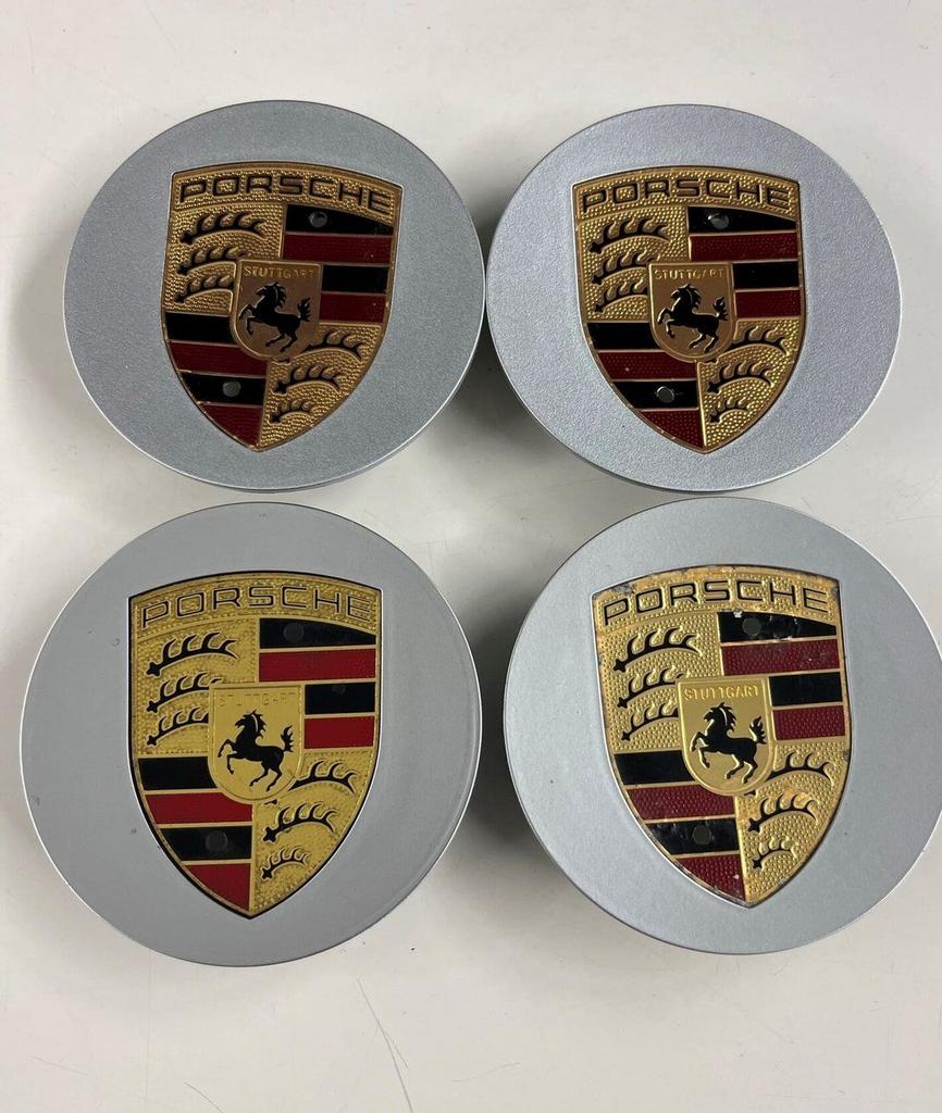 Originele Porsche naafdoppen 75 mm met kleur logo, Enlèvement ou Envoi, -, -, -