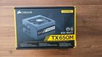 Corsair TX650M, Informatique & Logiciels, Alimentations internes, Enlèvement ou Envoi, Comme neuf
