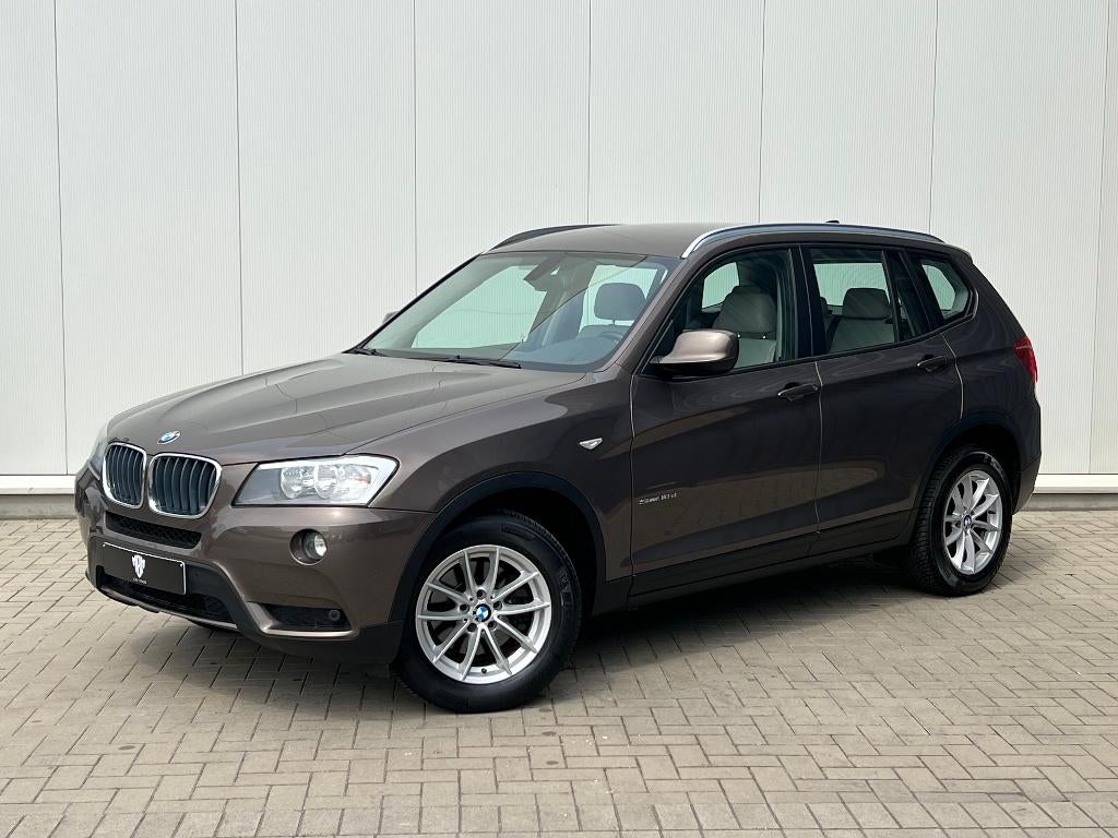 ✅ BMW X3  2.0 d sDrive18 Naviprof Trekhaak PDC Halfleer, Autos, BMW, Euro 5, Achat, Entreprise, Boîte manuelle