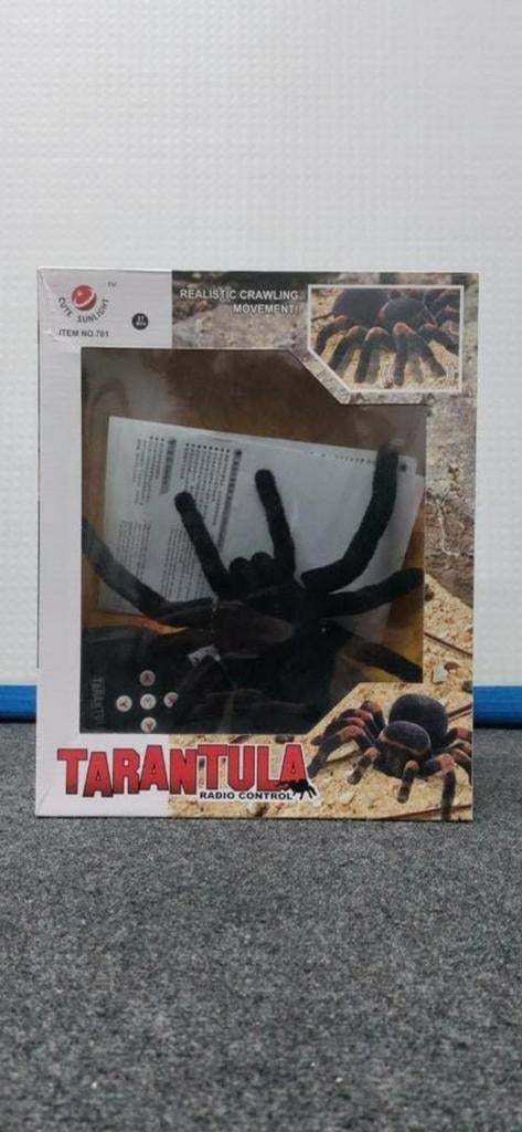 RC Tarantula – Realistische op afstand bestuurbare spin, Ophalen of Verzenden, Gebruikt, Met display