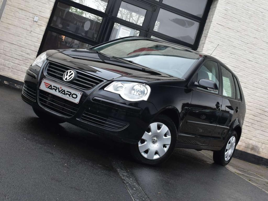 Volkswagen Polo 1.4i Edition / Verw Zetels / Airco / 1e Eig, Autos, Achat, Entreprise, 2 places, Noir