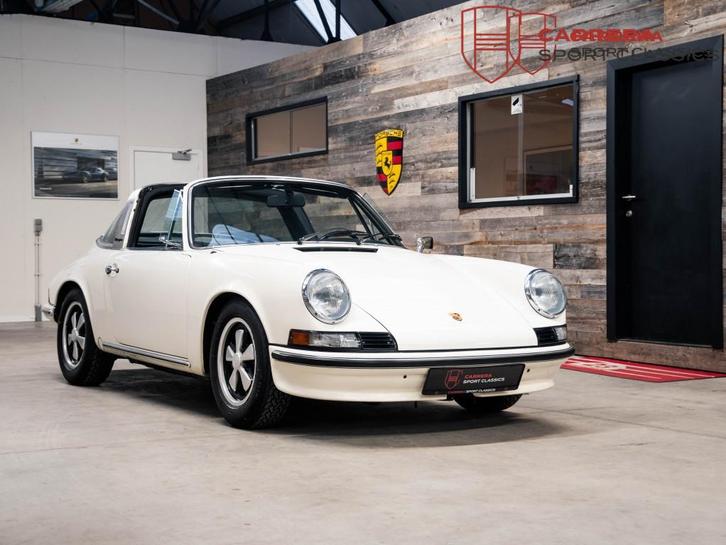 Porsche 911 2.4T Targa 2.4 T - 1 owner - EU car - 81000km -, Auto's, Oldtimers, Bedrijf, Te koop, Lederen bekleding, Porsche, Benzine
