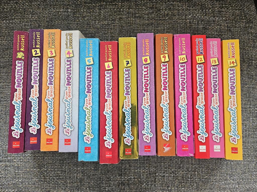 Le Journal d'une Grosse Nouille - 13 Tomes, Livres, Rachel Renée Russell, Enlèvement ou Envoi, Fiction, Utilisé