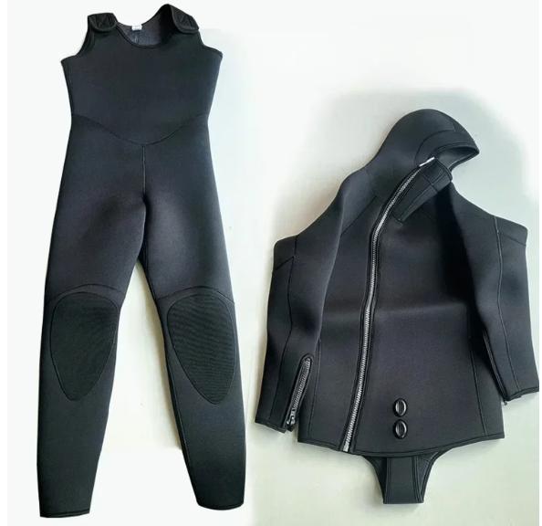 Zo goed als nieuwe 7mm Neopreen Wetsuits – Diverse maten, Watersport en Boten, Watersportkleding, Ophalen, Zo goed als nieuw, Dame of Heer
