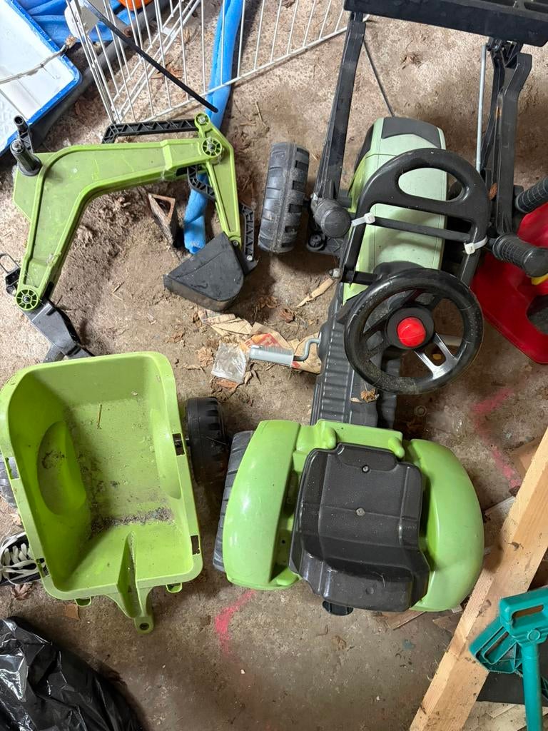 Tracteur remorque, Enlèvement, Utilisé