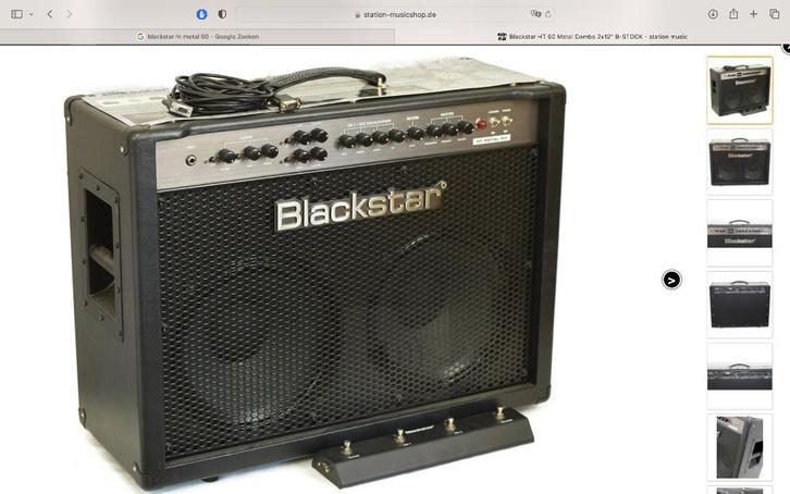Blackstar HT 60, Muziek en Instrumenten, Snaarinstrumenten | Gitaren | Elektrisch, Zo goed als nieuw, Ophalen