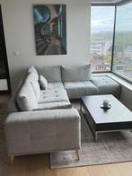 Moderne hoeksalon dat ook als 3 + 2 zit kan gebruikt worden, Huis en Inrichting, Ophalen, Gebruikt, Stof, Modern