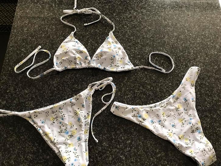 Nieuwe bikini maat XL, Kleding | Dames, Badmode en Zwemkleding, Nieuw, Bikini, Wit, Ophalen of Verzenden