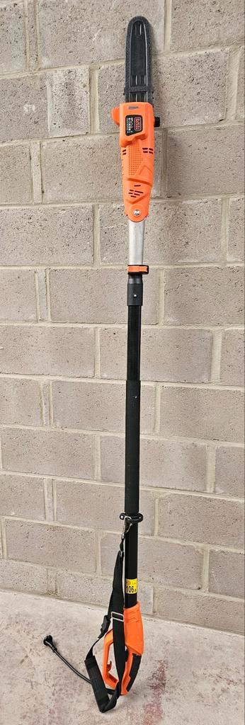 Tronçonneuse telescopique Black&Decker, Tuin en Terras, Heggenscharen, Zo goed als nieuw, Elektrisch, Ophalen