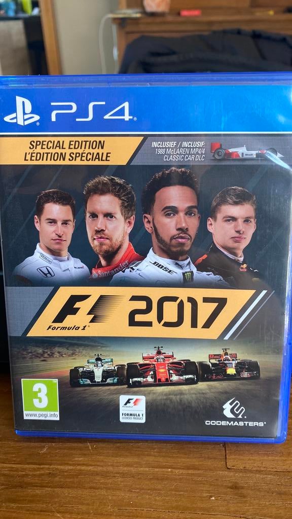 PS 4 Formula 1 2017 special edition, Consoles de jeu & Jeux vidéo, Jeux | Sony PlayStation 4, Enlèvement, Comme neuf, Course et Pilotage