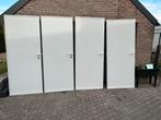 Binnendeuren 4 stuks - verfdeuren, Ophalen, Gebruikt, 80 tot 100 cm, Binnendeur