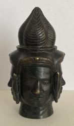 Buste à 4 faces, bronze tête de bodhisattva, déesse Kwan Yin, Ophalen of Verzenden