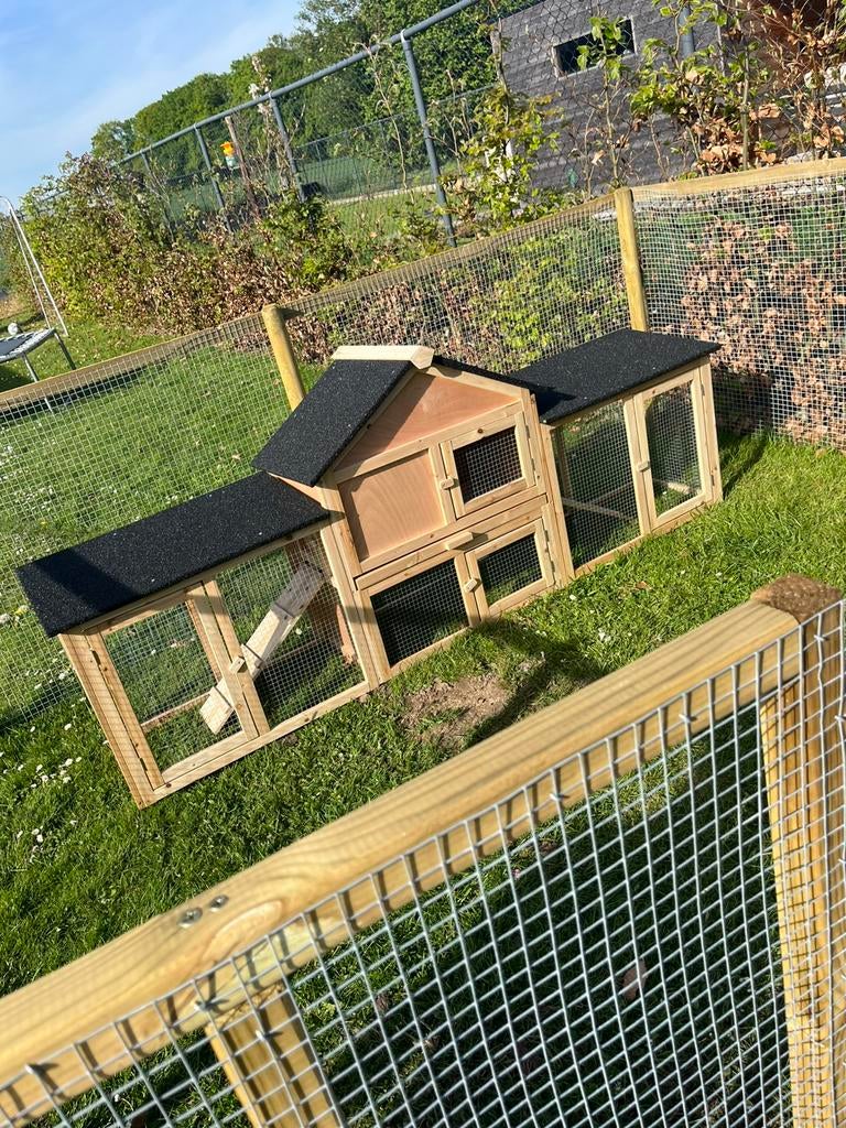 Konijnenhok, Dieren en Toebehoren, Ophalen, Zo goed als nieuw