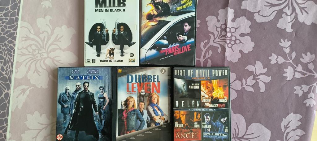 Pakket van 50 DVDs F, Cd's en Dvd's, Alle leeftijden, Ophalen, Gebruikt