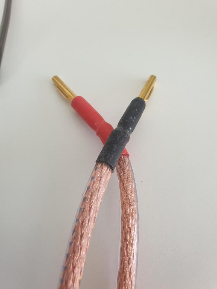 Van Damme Hifi luidsprekerkabel voor Linn, Naim,..., TV, Hi-fi & Vidéo, Câbles audio & Câbles de télévision, Comme neuf, Câble de haut-parleur