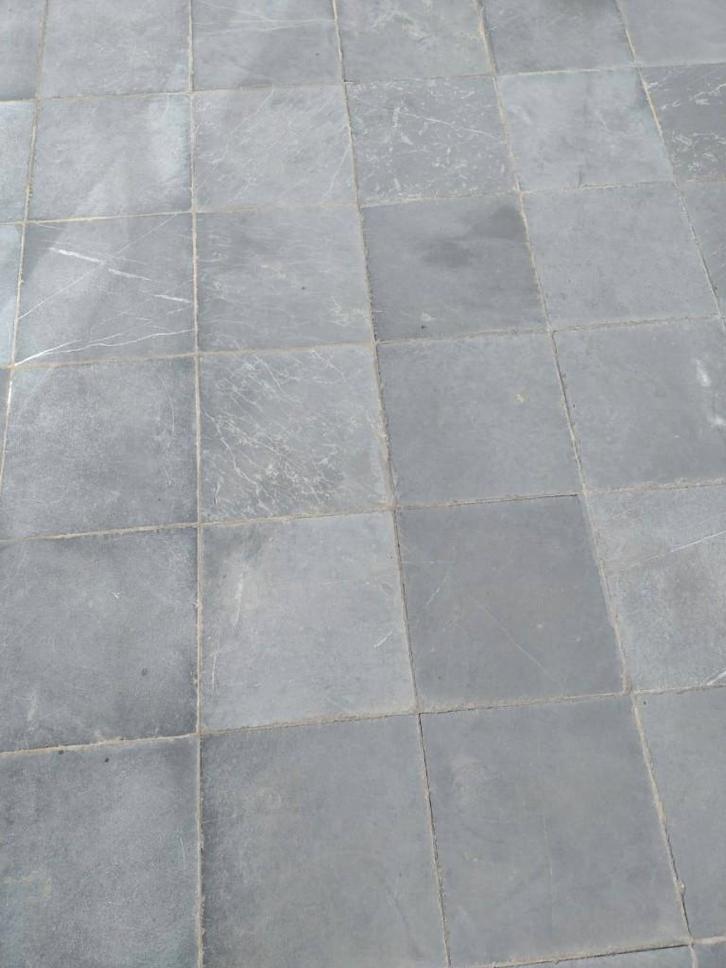 lot de pierre bleue vietnamienne 30x30 — 17 carreaux, Jardin & Terrasse, Pavé & Dalles, Neuf, Tuiles de terrasse, Pierre naturelle