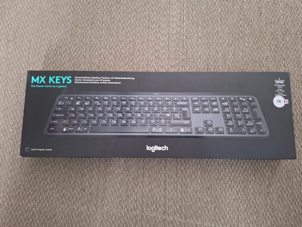 Clavier MX Keys, Neuf, Logitech G, Azerty, Enlèvement