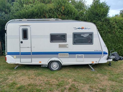 HOBBY Caravan SF440, Caravans en Kamperen, Caravans, Particulier, tot en met 4, Treinzit, Hobby, Dwarsbed, Omvormbare zithoek