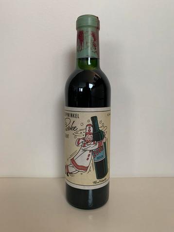 Flesje Wijn - Etiket Paul Geerts beschikbaar voor biedingen