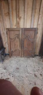 Anciennes portes d'armoires de cuisine 120 cm x 137 cm, Bricolage & Construction, Comme neuf, Enlèvement
