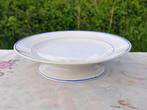 compotier en faience st amand blanc ligne bleu, Ophalen of Verzenden