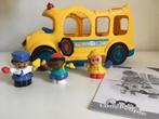 Fisher-Price Little People - Bus scolaire, Kinderen en Baby's, Speelgoed | Fisher-Price, Ophalen, Gebruikt, Auto of Voertuig, Met geluid