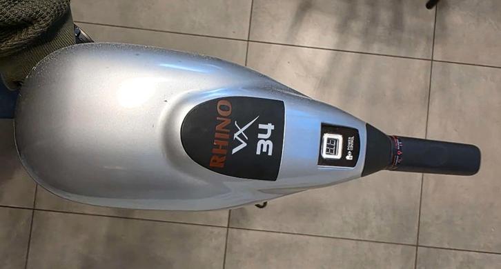 RHINO VX 34 elektromotor, Watersport en Boten, Motorboten en Motorjachten, Zo goed als nieuw, Aluminium, Elektrisch, Ophalen