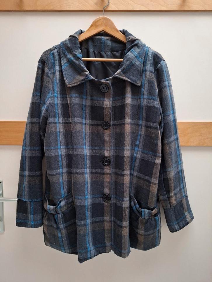 Petite Veste Vintage Dames T. 46/48, Vêtements | Femmes, Vestes | Hiver, Porté, Taille 46/48 (XL) ou plus grande, Autres couleurs