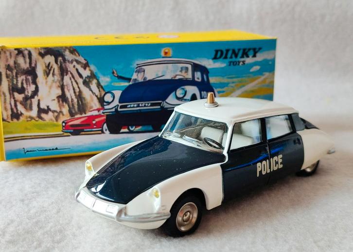Dinky Atlas _ Citroën DS19 "Police" _ ref. 501, Hobby & Loisirs créatifs, Voitures miniatures | 1:43, Comme neuf, Voiture, Dinky Toys