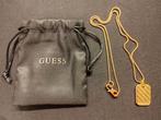 Guess ketting heren, Handtassen en Accessoires, Nieuw, Ophalen of Verzenden, Goud, Overige materialen