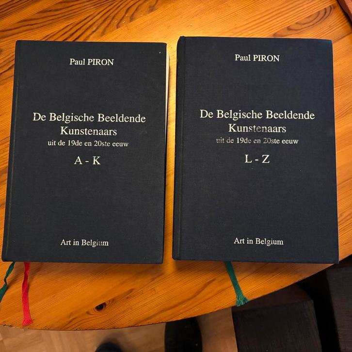 Paul Piron De Belgische Beeldende kunstenaars, Boeken, Kunst en Cultuur | Beeldend, Gelezen, Overige onderwerpen, Ophalen
