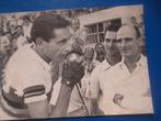 persfoto 1953 team bianchi wk fausto coppi, Verzenden, Gebruikt