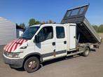 Iveco Daily  hydrolische driekant kipper 3500 kg sleep, Auto's, Bestelwagens en Lichte vracht, 4 cilinders, Iveco, Bedrijf, 107 kW