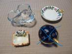 asbakken in glas en porselein, Antiek en Kunst, Ophalen of Verzenden