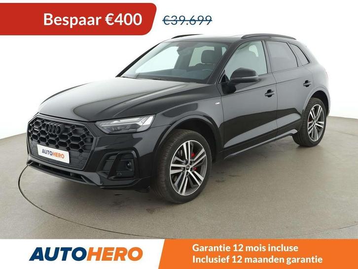 Audi Q5 40 TDI quattro S line (bj 2021, automaat), Auto's, Audi, Te koop, Q5, 4x4, ABS, Achteruitrijcamera, Adaptive Cruise Control