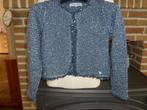 Blauwe cardigan meisje van Terre Bleue, maat 128, Kinderen en Baby's, Kinderkleding | Maat 128, Ophalen of Verzenden, TERRE BLEU.