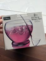 Punchbowl in glas, Ophalen, Nieuw, Glas