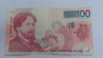 OUD BELGISCH BILJET   100 FR.   ENSOR, Ophalen of Verzenden