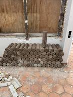 Gratis borduurstenen, Jardin & Terrasse, Gravier, Rochers & Caillasse, Gris, Enlèvement, Utilisé, Autres types