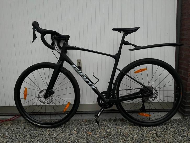 Giant revolt 0 Large black 2023 (zo goed als nieuw), Fietsen en Brommers, Fietsen | Mountainbikes en ATB, Zo goed als nieuw, Heren