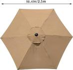 Toile remplacement parasol, Tuin en Terras, Parasols, Ophalen of Verzenden, Zo goed als nieuw