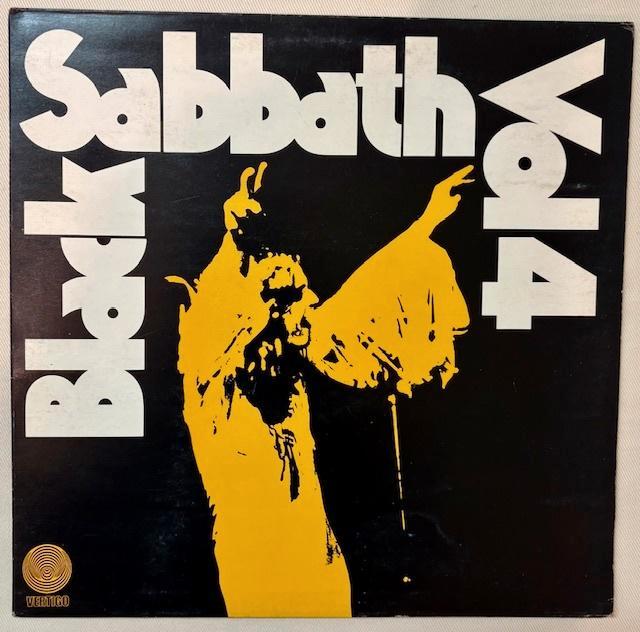 Black Sabbath – Vol 4 (1972 1st print Vertigo), CD & DVD, Vinyles | Hardrock & Metal, Utilisé, Enlèvement ou Envoi