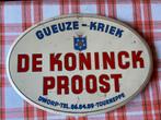 Geuze kriek de Koninck Dworp, Verzamelen, Merken en Reclamevoorwerpen, Ophalen of Verzenden