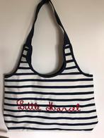 Sac Little Marcel ligné bleu/blanc avec portefeuille neufs, Handtassen en Accessoires, Nieuw, Wit, Overige merken