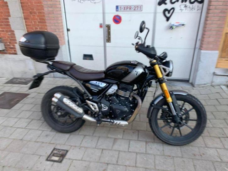 Moto Scrambler 400X Triumph, Autos, Triumph, Particulier, Autres modèles, ABS, USB, Essence, Euro 5, Autre carrosserie, Boîte manuelle