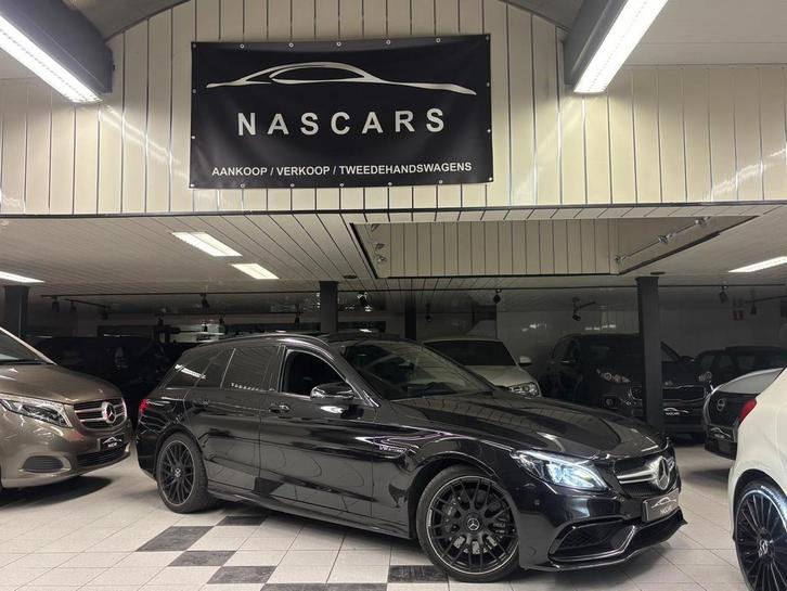 Mercedes-Benz C63 AMG V8 BiTurbo - Lichte vracht, Auto's, Mercedes-Benz, Bedrijf, Te koop, C-Klasse, ABS, Airbags, Airconditioning